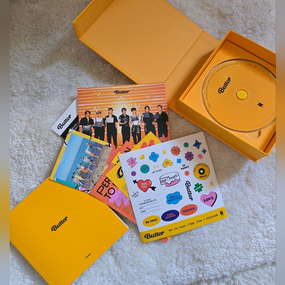 BTS Butter Album Cream Version